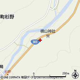 滋賀県長浜市木之本町杉野373周辺の地図