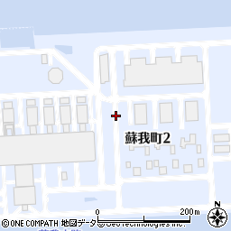 千葉県千葉市中央区蘇我町周辺の地図