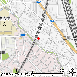神奈川県川崎市中原区市ノ坪346周辺の地図