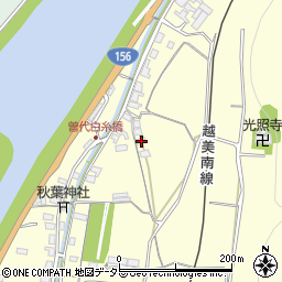 岐阜県美濃市曽代755周辺の地図