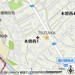 東京都町田市木曽西1丁目17-31周辺の地図