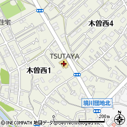 ＴＳＵＴＡＹＡ町田木曽店周辺の地図