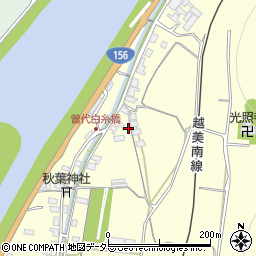 岐阜県美濃市曽代751周辺の地図