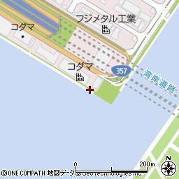 東京都大田区京浜島1丁目4周辺の地図