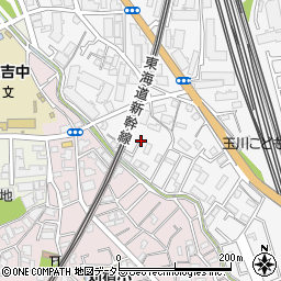 神奈川県川崎市中原区市ノ坪346-10周辺の地図
