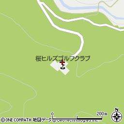 秋山カントリークラブコース課周辺の地図