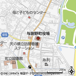 京都銀行岩滝支店周辺の地図