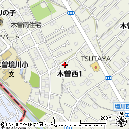 東京都町田市木曽西1丁目16-11周辺の地図