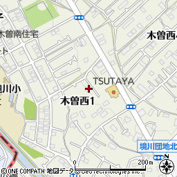東京都町田市木曽西1丁目17-30周辺の地図