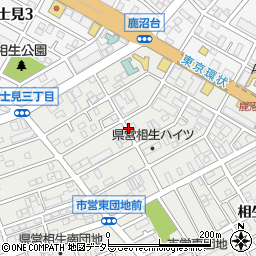 〒252-0235 神奈川県相模原市中央区相生の地図