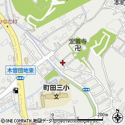 東京都町田市本町田2779-4周辺の地図