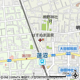 東京都大田区西蒲田6丁目16-12周辺の地図