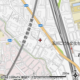 神奈川県川崎市中原区市ノ坪509-4周辺の地図