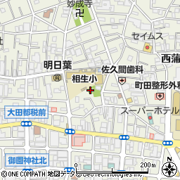 女塚神社周辺の地図