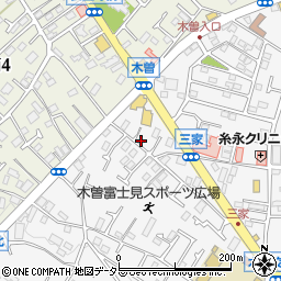 東京都町田市木曽東3丁目35-17周辺の地図