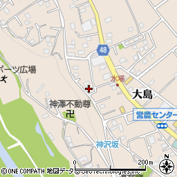 神奈川県相模原市緑区大島2694-1周辺の地図