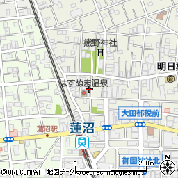 東京都大田区西蒲田6丁目16-8周辺の地図