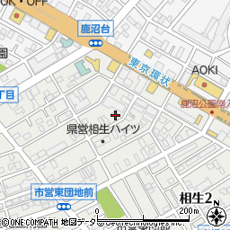 歯科川崎医院あいおい周辺の地図