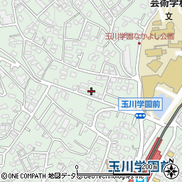 ダイアパレス玉川学園周辺の地図