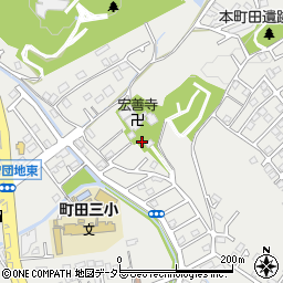 東京都町田市本町田3409周辺の地図