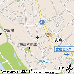 神奈川県相模原市緑区大島2694-3周辺の地図
