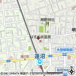 東京都大田区西蒲田6丁目16周辺の地図