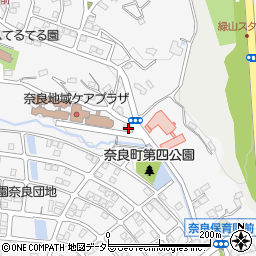 神奈川県横浜市青葉区奈良町1795-12周辺の地図