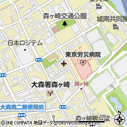 東京都大田区大森南4丁目14-10周辺の地図
