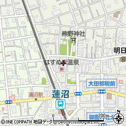 東京都大田区西蒲田6丁目16-3周辺の地図