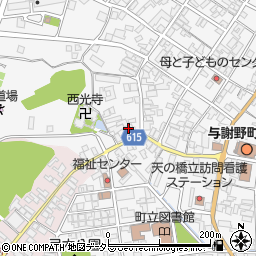 京都府与謝郡与謝野町岩滝1878周辺の地図