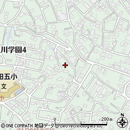 日本キリスト教団玉川教会周辺の地図
