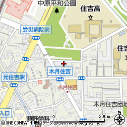 創価学会川崎文化会館周辺の地図