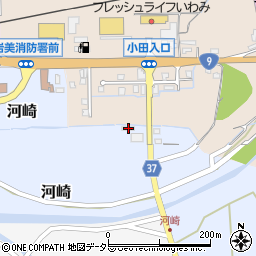 鳥取県岩美郡岩美町河崎294-1周辺の地図