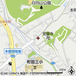 東京都町田市本町田2784周辺の地図