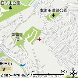 東京都町田市本町田3453-28周辺の地図