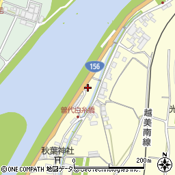 岐阜県美濃市曽代1021周辺の地図