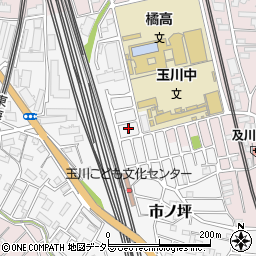 神奈川県川崎市中原区市ノ坪410-47周辺の地図