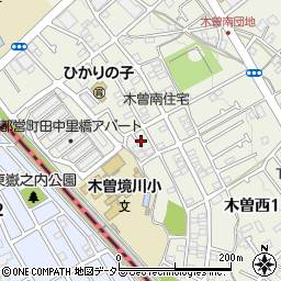 東京都町田市木曽西1丁目23-11周辺の地図