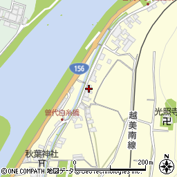岐阜県美濃市曽代1024周辺の地図