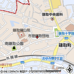 市営鎌取団地周辺の地図