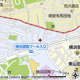 赤帽公和運輸都筑営業所周辺の地図