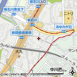 ナビパーク荏田町第１駐車場周辺の地図