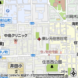 井田中ノ町北公園周辺の地図