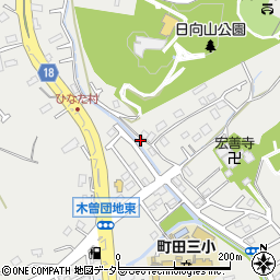 東京都町田市本町田2802-3周辺の地図