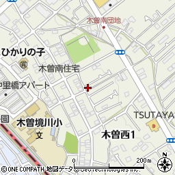 東京都町田市木曽西1丁目26-11周辺の地図