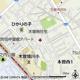東京都町田市木曽西1丁目24-11周辺の地図