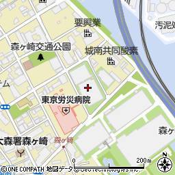 東京都大田区大森南4丁目12周辺の地図