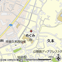 スターヒル久末Ａ周辺の地図