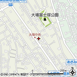 神奈川県横浜市青葉区大場町387-2周辺の地図
