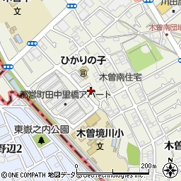東京都町田市木曽西1丁目32周辺の地図